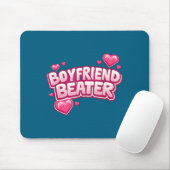 Tapis De Souris Boyfriend Beater Funny Tee  (Avec souris)