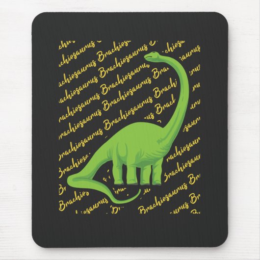 Tapis De Souris Brachiosaurus Dinosaure (Devant)