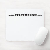 Tapis De Souris BradsMovies Logo Design sur un (Avec souris)