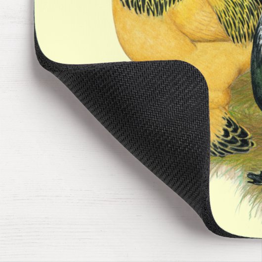 Tapis De Souris Brahmas Three Roosters (Coin)