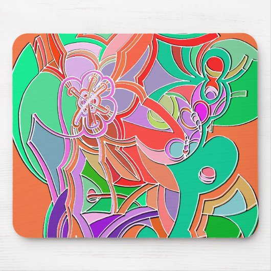 Tapis De Souris Branché (Devant)