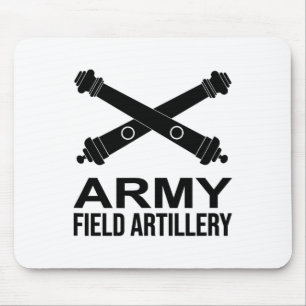 Tapis De Souris Branche d'artillerie de campagne de l'armée améric