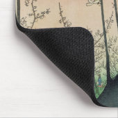 Tapis De Souris Branche d'un prunier fleurissant (Coin)