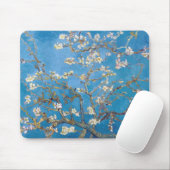 Tapis De Souris Branches avec la fleur Van Gogh d'amande (Avec souris)