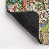 Tapis De Souris Branches de châtaignes florissantes par Vincent va (Coin)
