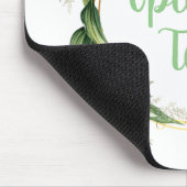 Tapis De Souris Branches d'olivier en fleurs (Coin)