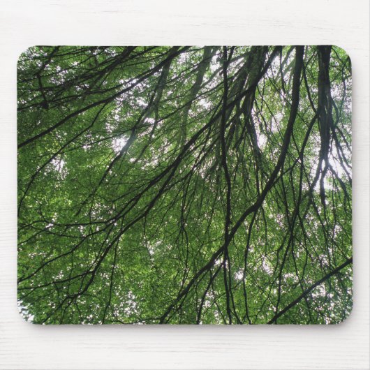 Tapis De Souris Branches et Feuilles Mousepad (Devant)