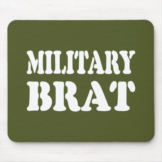TAPIS DE SOURIS BRAT MILITAIRE (Devant)