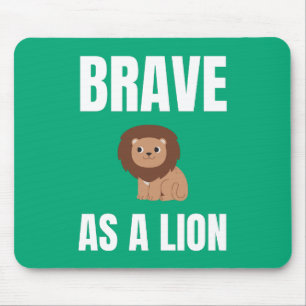 Tapis De Souris Brave comme modèle alternatif Lion