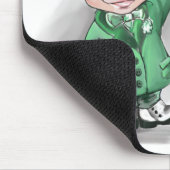 Tapis De Souris Bravo irlandais ! Mousepad (Coin)
