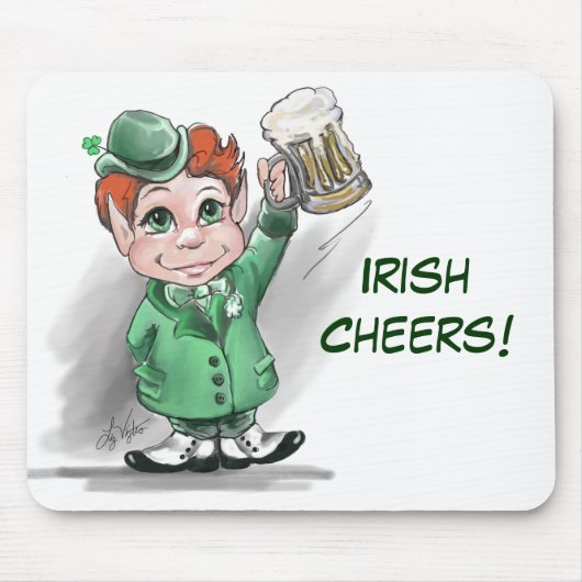 Tapis De Souris Bravo irlandais ! Mousepad (Devant)