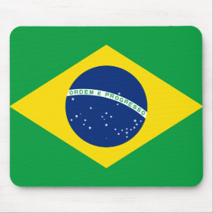 Tapis De Souris Brazil (Brazilian) Flag