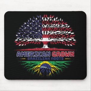 Tapis De Souris Brazilian Brazil US American États-Unis