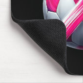 Tapis De Souris Breast Cancer Soccer Ball Nk Ribbon Kick For A (Coin)