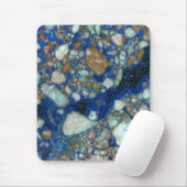 Tapis De Souris Breccia de malachite d'azurite (Avec souris)