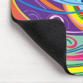 Tapis De Souris Breeze de plume vibrant (Coin)