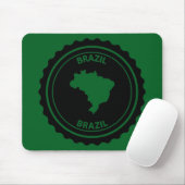 Tapis De Souris Brésil (Avec souris)