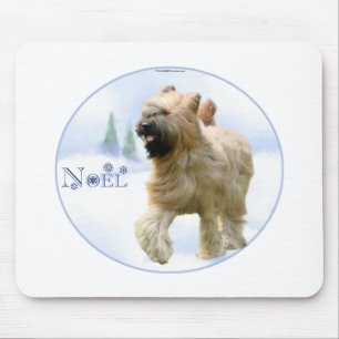 Tapis De Souris Briard Noel
