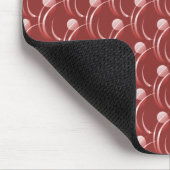 Tapis De Souris Brick Red Fancy Fwils Mousepad (Coin)