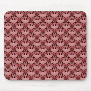 Tapis De Souris Brick rouge liss sophistiqué Mousepad