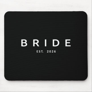 Tapis De Souris Bride Est 2026 Bridal Shower Wedding Bachelorette