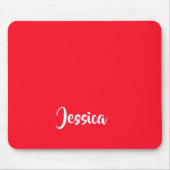 Tapis De Souris Bright red solid (Devant)