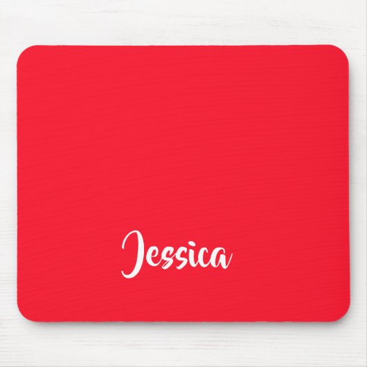 Tapis De Souris Bright red solid (Devant)