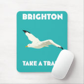Tapis De Souris Brighton "Prenez un train" (Avec souris)