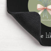 Tapis De Souris Brille Comme Starlight texte PinkCarnation Caprico (Coin)