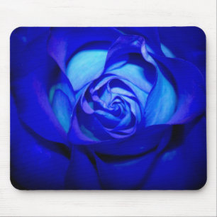 Tapis De Souris Brilliant Blue Rose mousepad