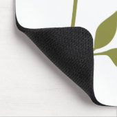 Tapis De Souris Brindille et feuille (Coin)