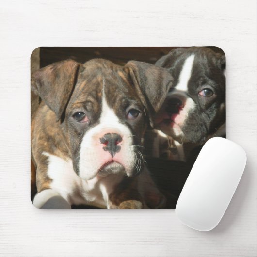 Tapis De Souris Brindle boxer (Avec souris)