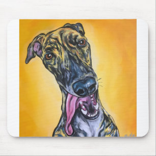 Tapis De Souris Brindle Greyhound