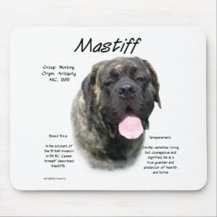 Tapis De Souris Brindle Mastiff