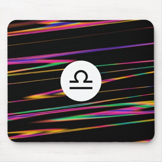 Tapis De Souris Brins colorés - Libra (Devant)