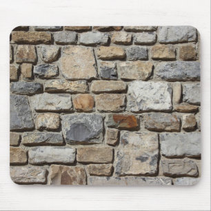 Tapis De Souris Briques de mur en pierre