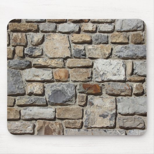 Tapis De Souris Briques de mur en pierre (Devant)