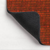 Tapis De Souris Briques rouges (Coin)