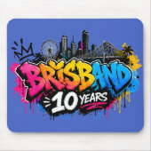 Tapis De Souris Brisbane 10 ans (Devant)