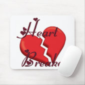 Tapis De Souris Brise cardiaque (Avec souris)