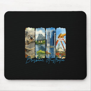 Tapis De Souris Brisne Australie Pinceau Voyageant Souvenir Va