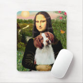 Tapis De Souris Brittany Spaniel 3 - Mona Lisa (Avec souris)