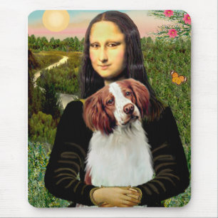 Tapis De Souris Brittany Spaniel 3 - Mona Lisa