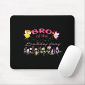 Tapis De Souris Bro Of The Birthday Fairy Little Girl Magical Fami (Avec souris)