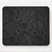 Tapis De Souris Brocade noire riche (Devant)