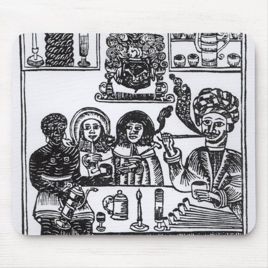 Tapis De Souris Brochure contre le tabac (Devant)