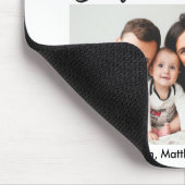 Tapis De Souris Brochure moderne Script Best Papa Ever 2 Photo (Coin)