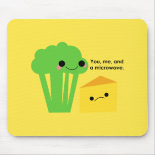 Tapis De Souris Brocoli et Fromage