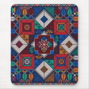 Tapis De Souris Broderie traditionnelle palestinienne tatreez  col