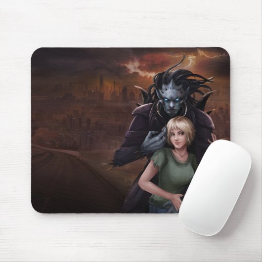 Tapis De Souris Broken Earth Mousepad (Avec souris)